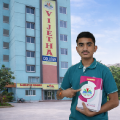 Karthik Rao Vijetha BSc student placed TCS Hyderabad testimonial