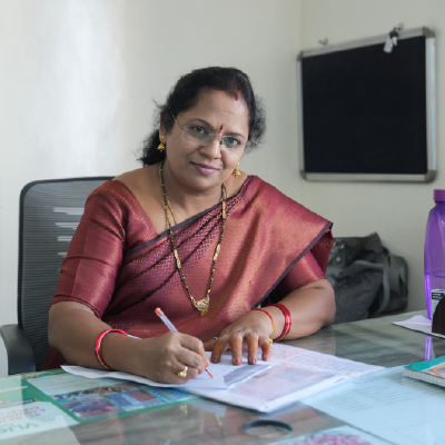 Rudravelli Kathyayani principal Vijetha junior college Kukatpally Hyderabad academic leadership
